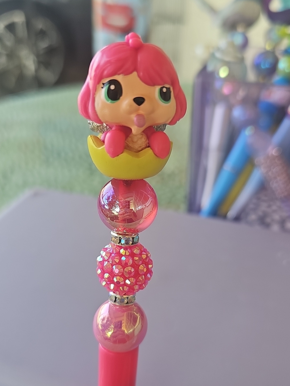 Puppit Hatchimals Custom Beadable Pen